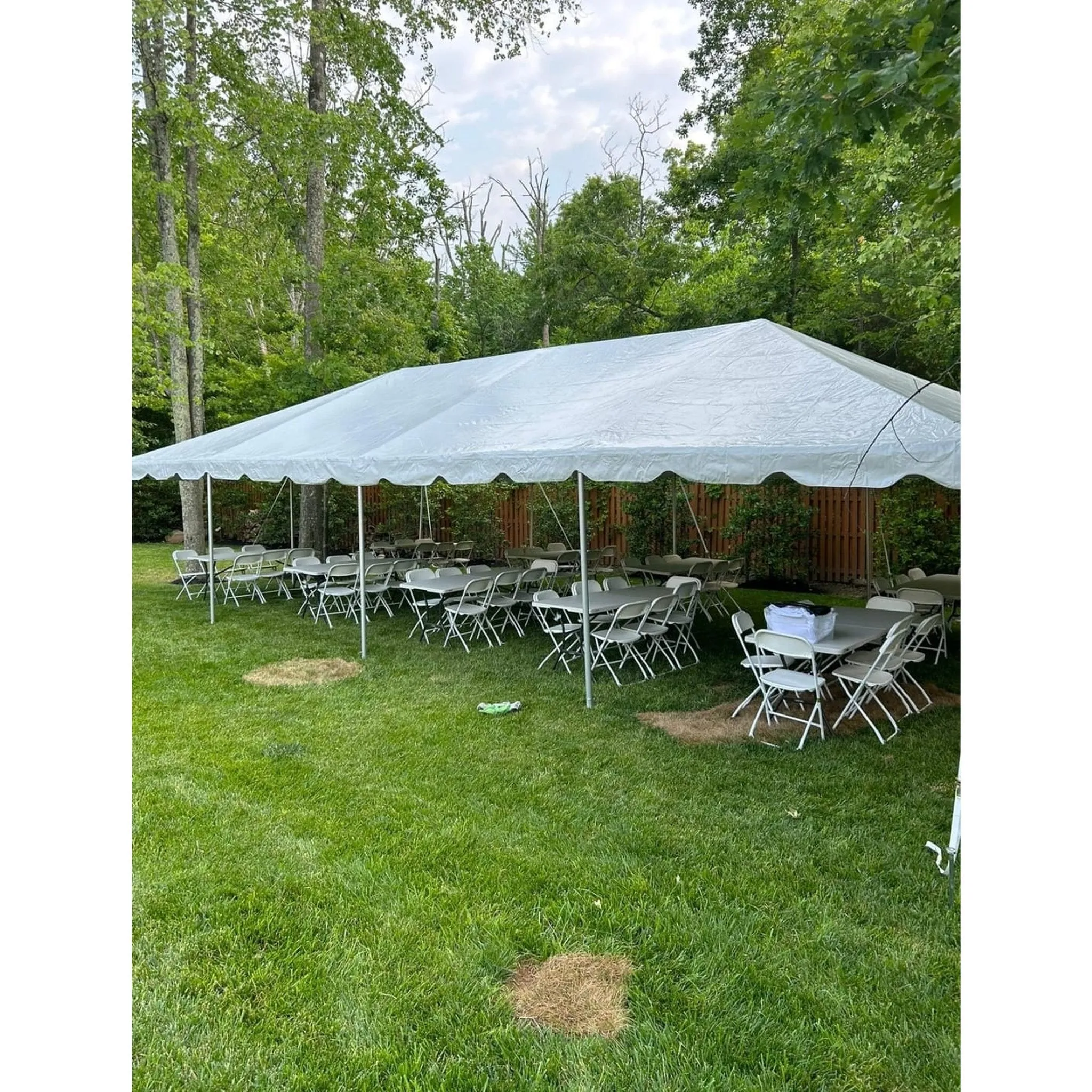20x40 Compact Frame Tent