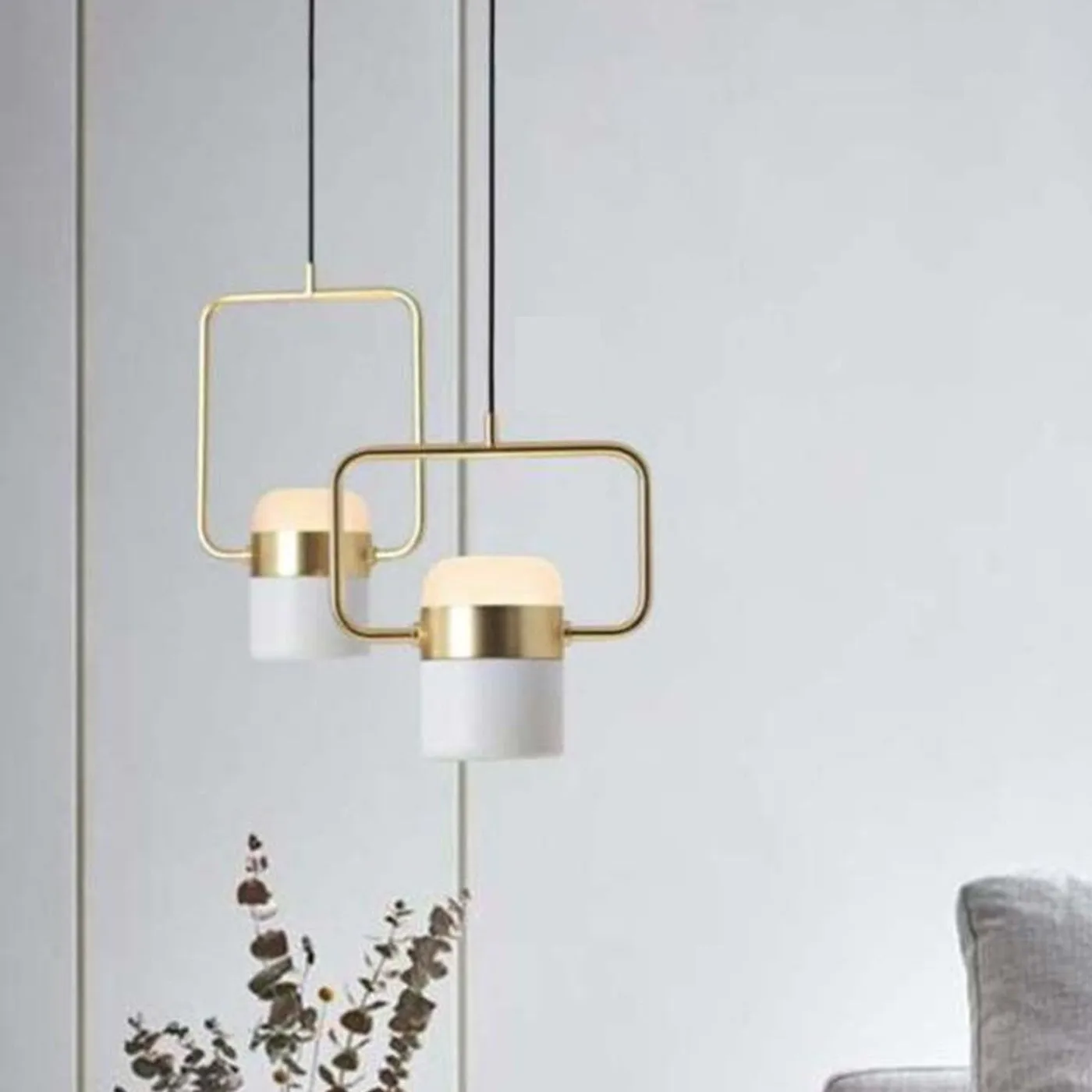 6066-2WH Led Hanging Light