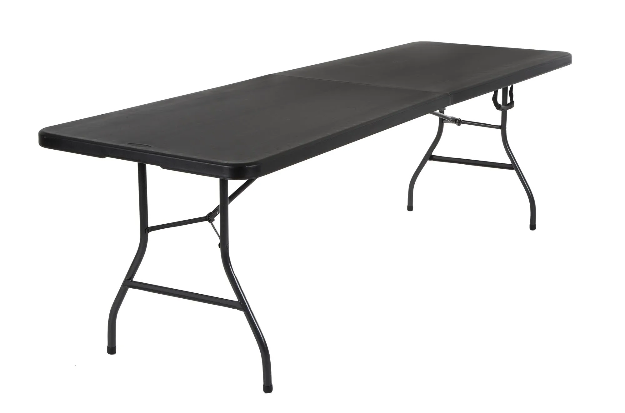 8 ft Fold-in-Half Banquet Folding Table with Handle