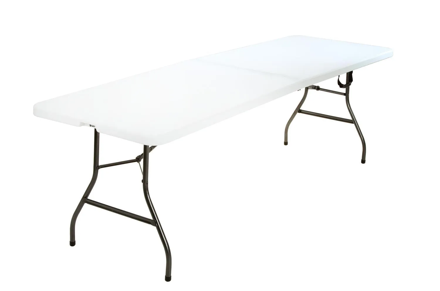8 ft Fold-in-Half Banquet Folding Table with Handle