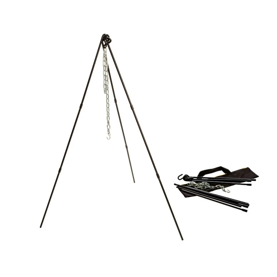 ADJUSTABLE CAMP TRIPOD