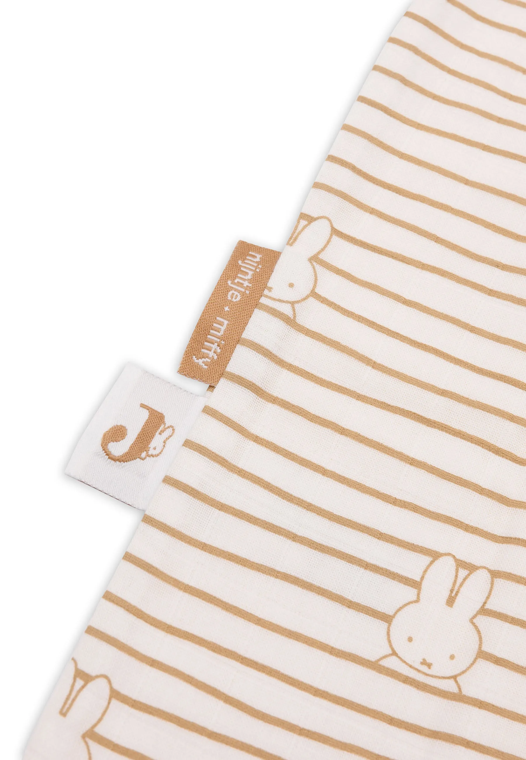 Baby Sleeping Bag Muslin 110cm Miffy Stripe - Biscuit