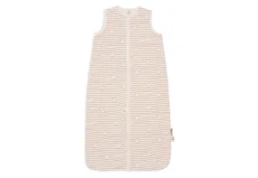Baby Sleeping Bag Muslin 110cm Miffy Stripe - Biscuit