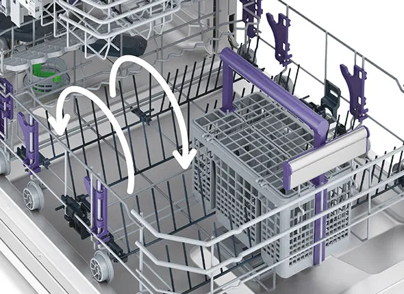 Beko DVS05C20 Freestanding Slimline Dishwasher
