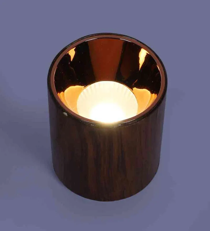 Brilix Copper Iron Hanging Light  | Inbuilt LED | Included Bulb | Eliante by Jainsons Lights