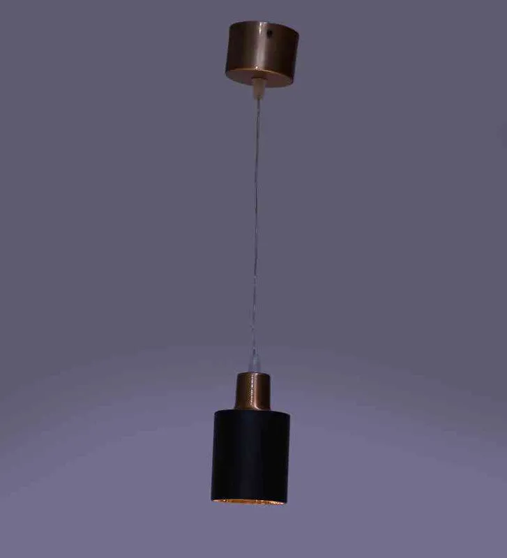Brilix Copper Iron Hanging Light  | Inbuilt LED | Included Bulb | Eliante by Jainsons Lights