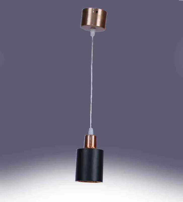 Brilix Copper Iron Hanging Light  | Inbuilt LED | Included Bulb | Eliante by Jainsons Lights