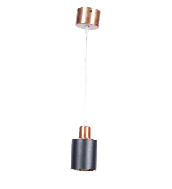 Brilix Copper Iron Hanging Light  | Inbuilt LED | Included Bulb | Eliante by Jainsons Lights