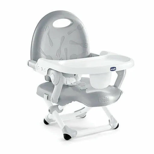 Chicco Pocket Snack Portable Booster Seat - Grey
