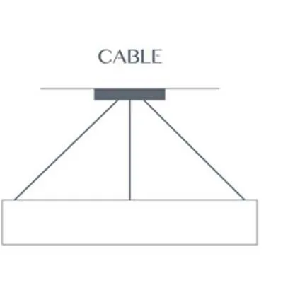 Clarus 14314-SM Indoor/Outdoor Stem Mount Pendant By Ultralights Lighting