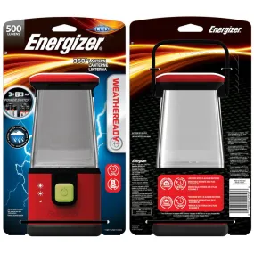 Energizer  Weatheready  500 lumens Red  Emergency Lantern