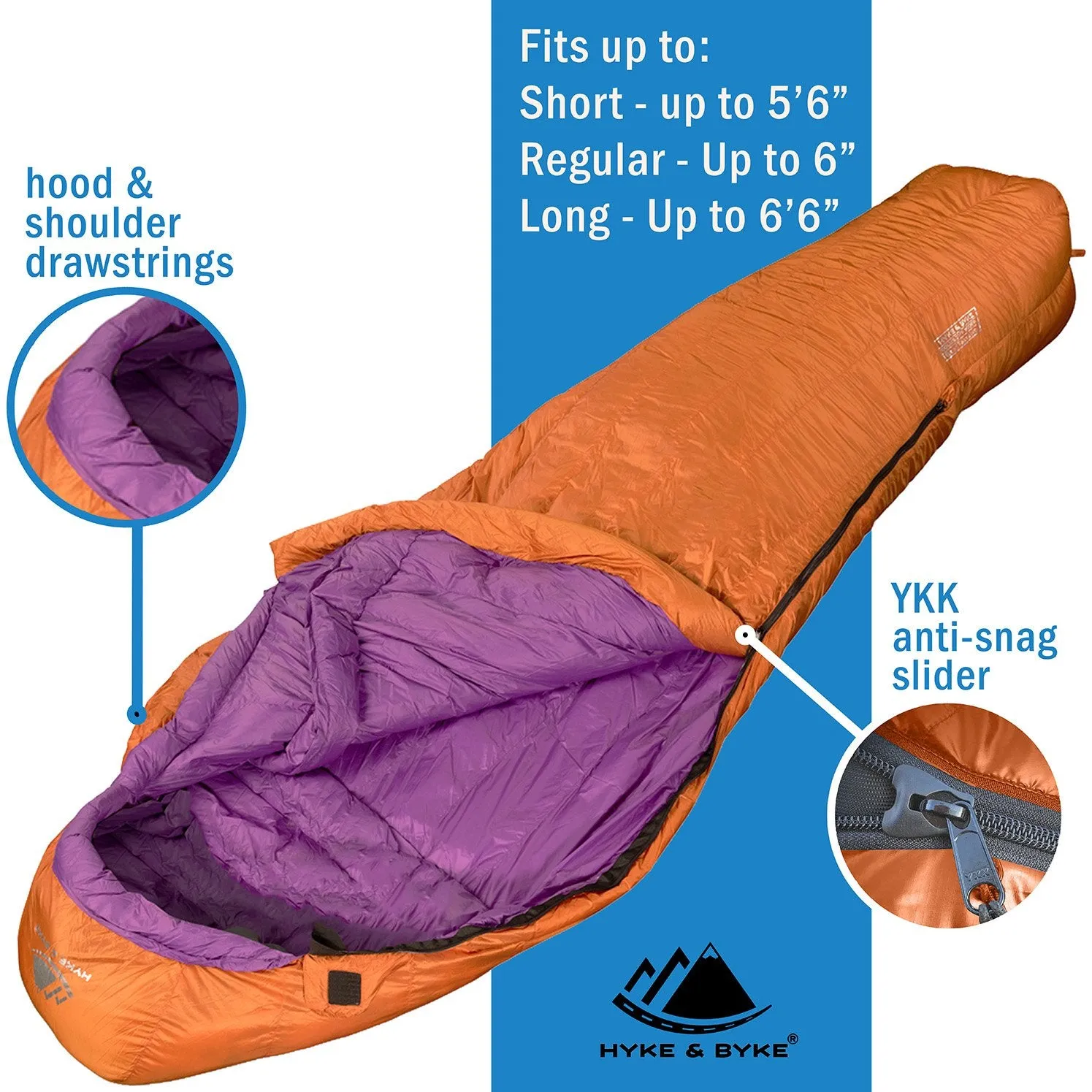 Eolus -17°C Ultralight 800FP Goose Down Sleeping Bag