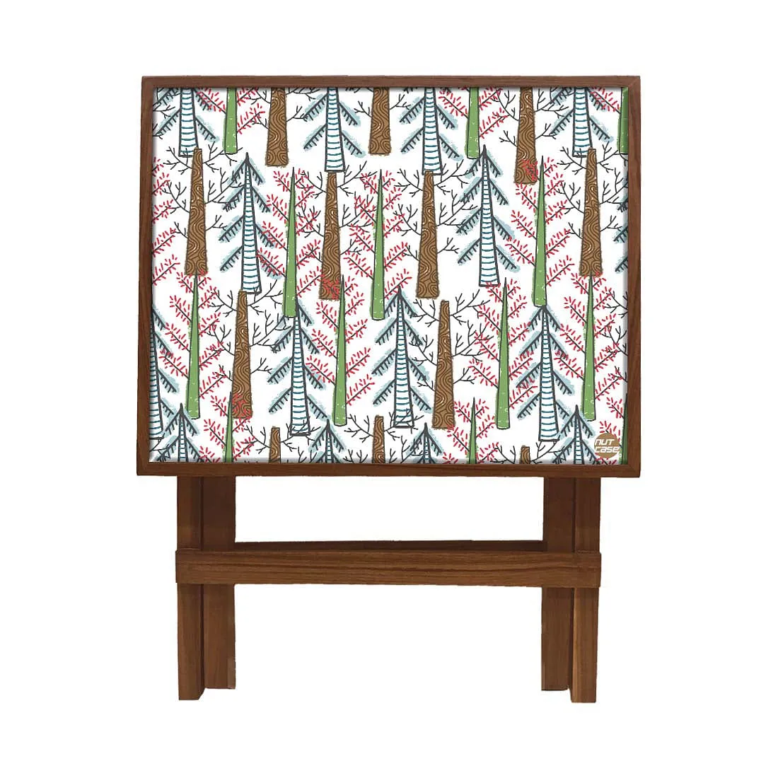 Folding Side Table for Bed Side Stand Home Decor - Forest