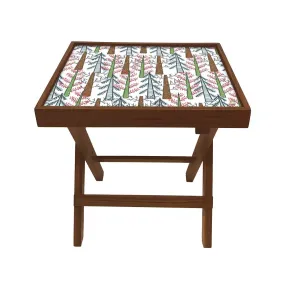 Folding Side Table for Bed Side Stand Home Decor - Forest