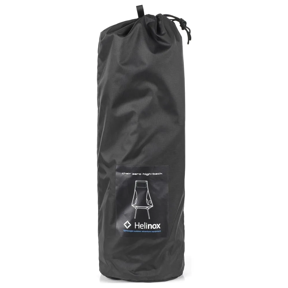 Helinox Chair Zero High-Back - Lightweight Camp Chair Black
