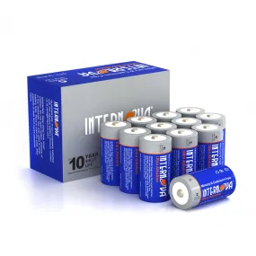 Internova Ultra Alkaline C Batteries, LR14 1.5V Cell High Performance, 12 Pack