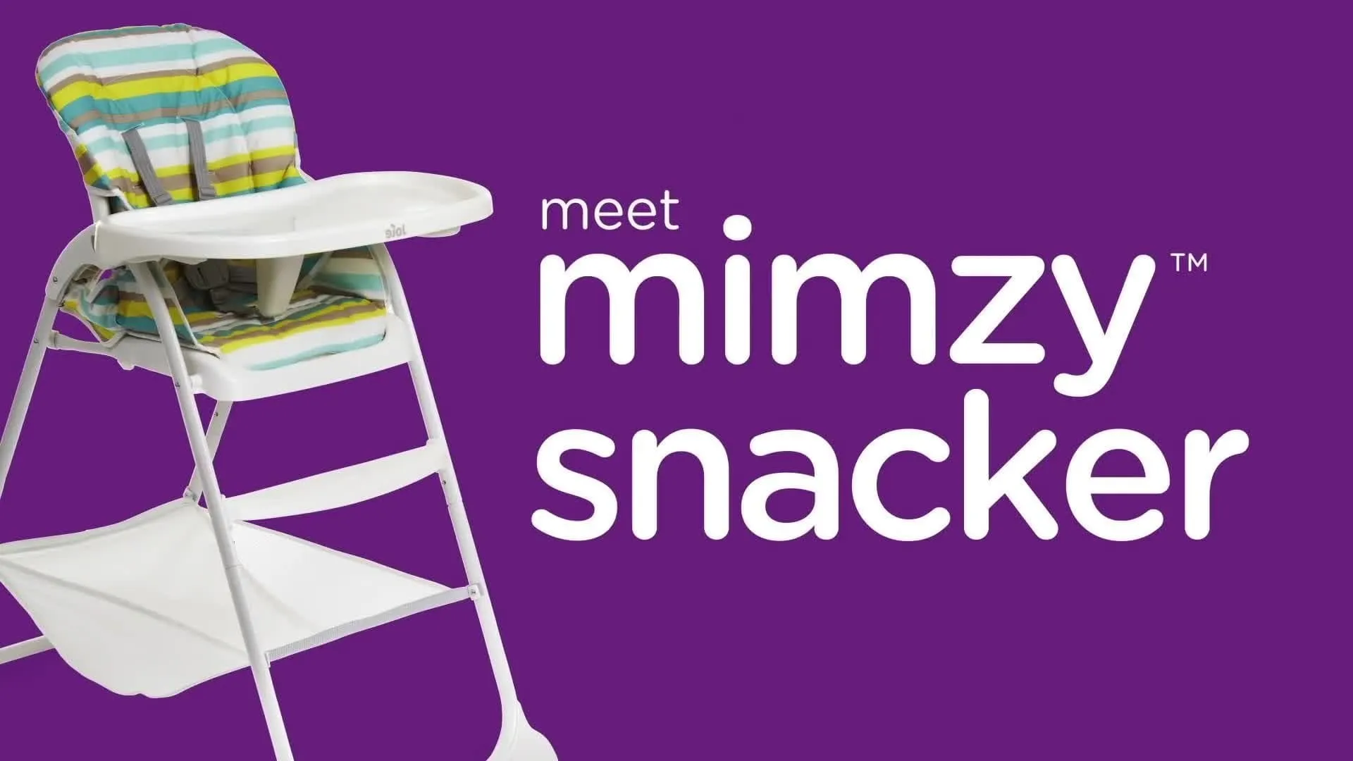 Joie Mimzy Snacker Highchair - Twinkle Linen