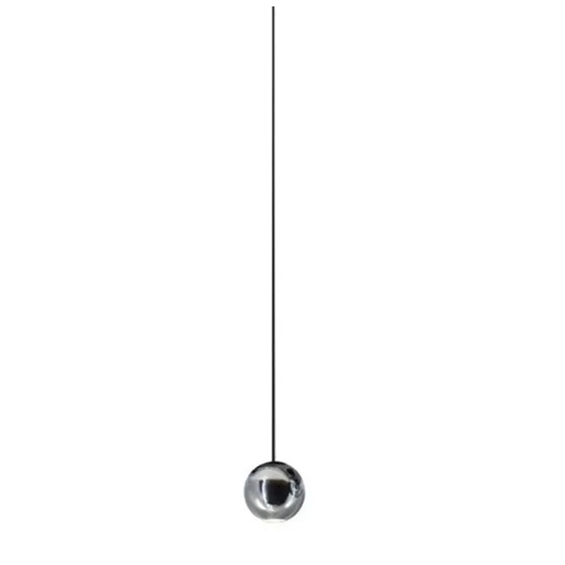 JS-SCH Globe Hanging Chrome 6w Led Hanging Lights