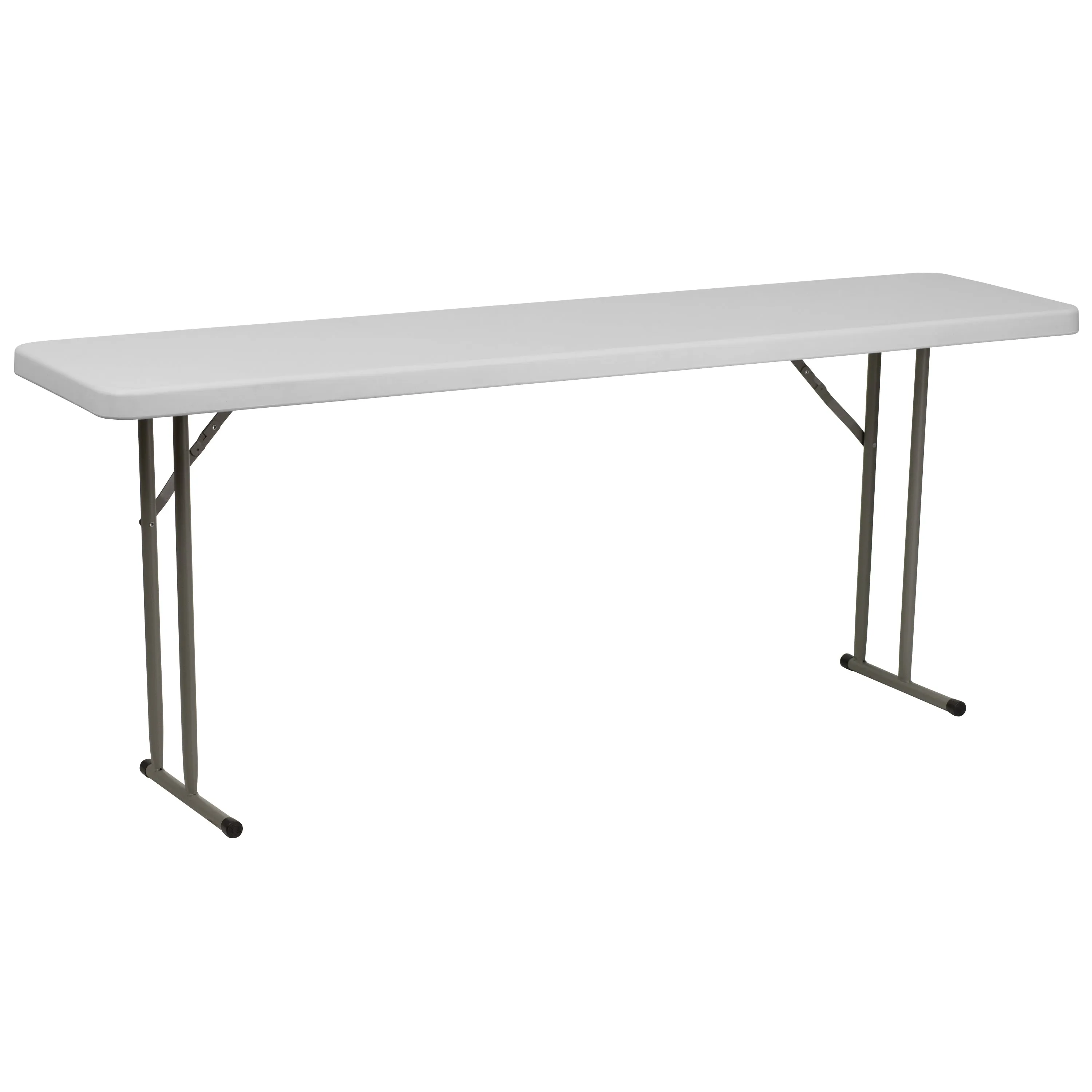 Kathryn 6-Foot Granite White Plastic Folding Training Table