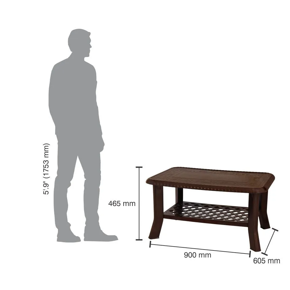 Kisan 302 Plastic Centre Table
