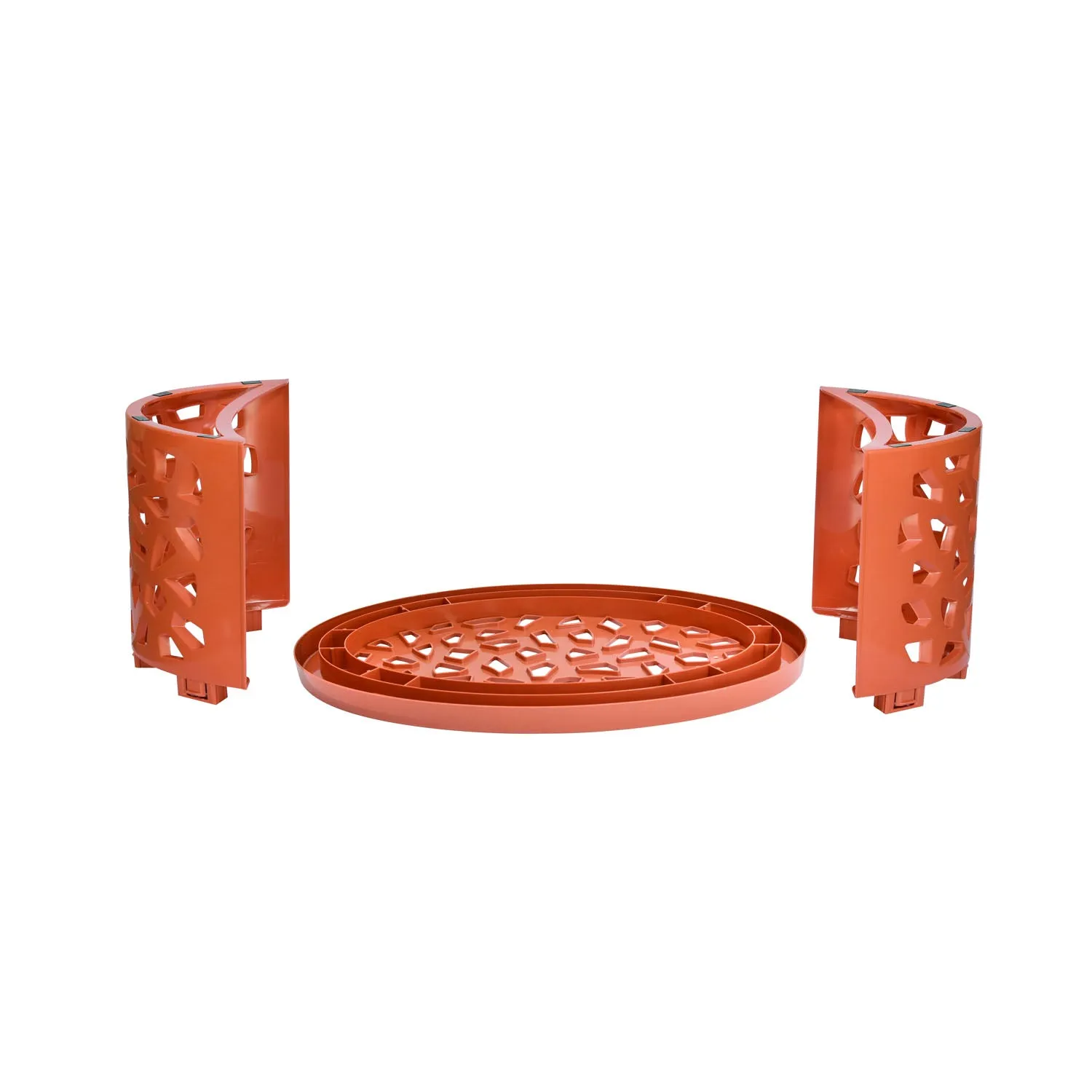 Nilkamal Crystal Plastic Centre Table