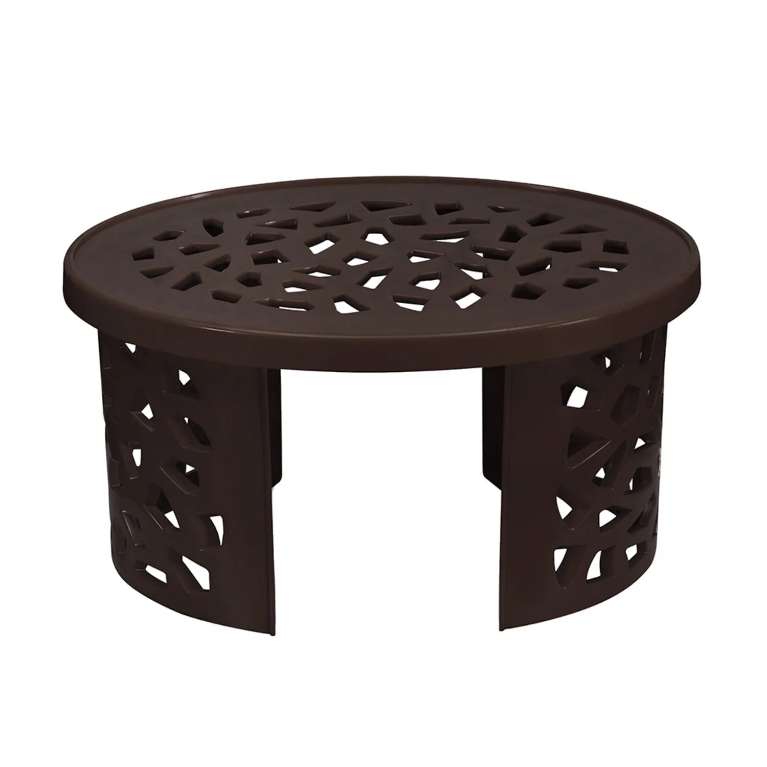 Nilkamal Crystal Plastic Centre Table