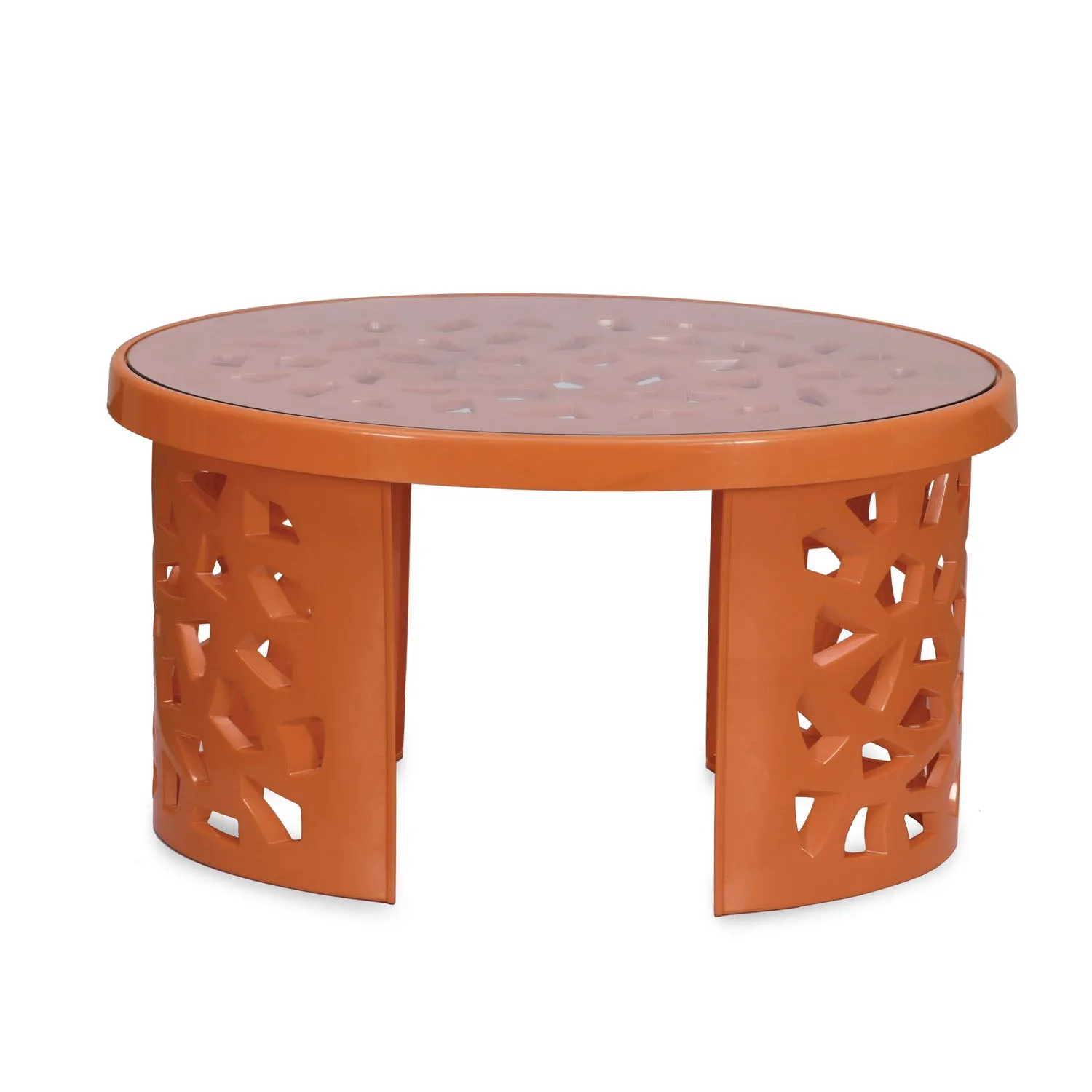 Nilkamal Crystal Plastic Centre Table