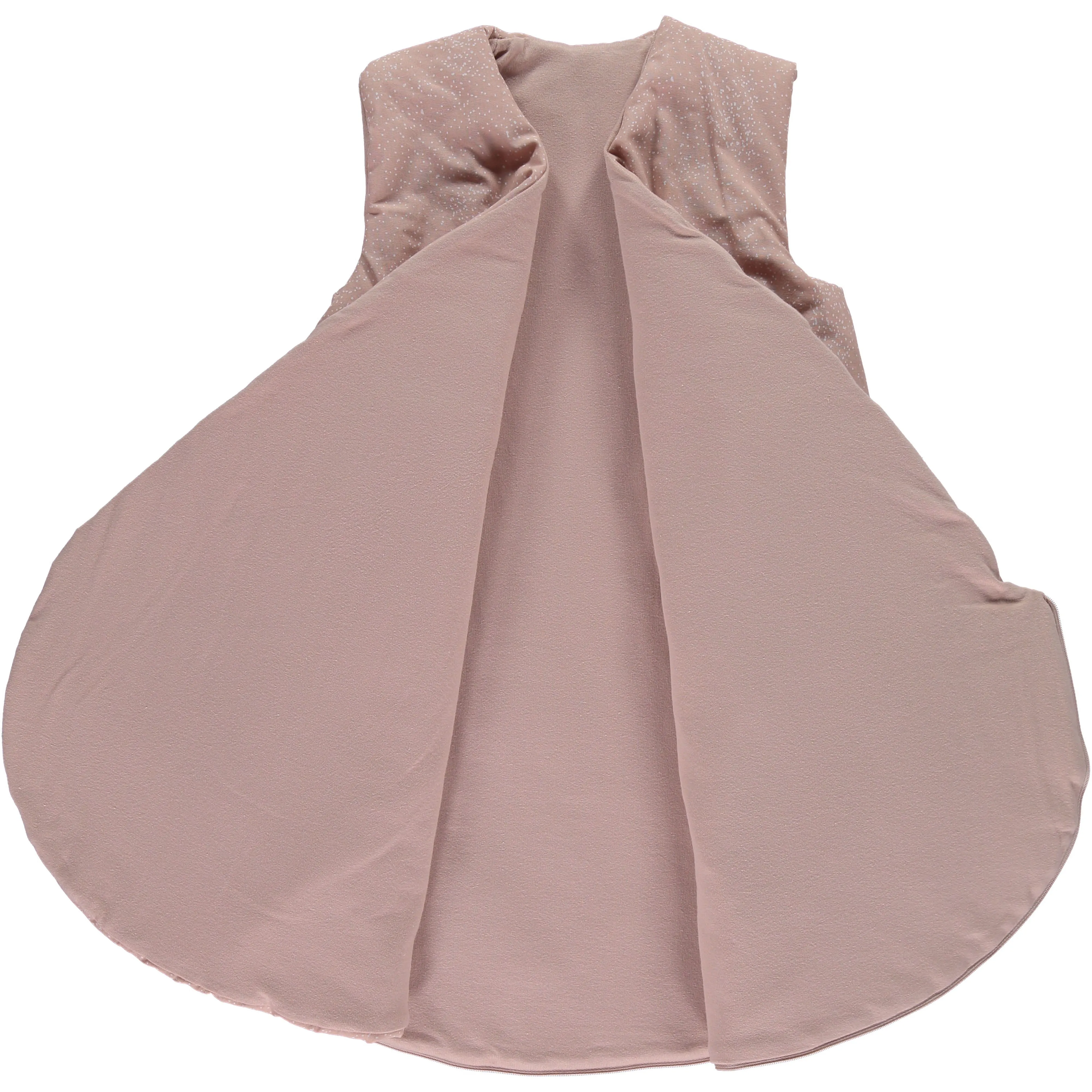 nobodinoz Sleeping Bag Cloud White Bubble/ Misty Pink