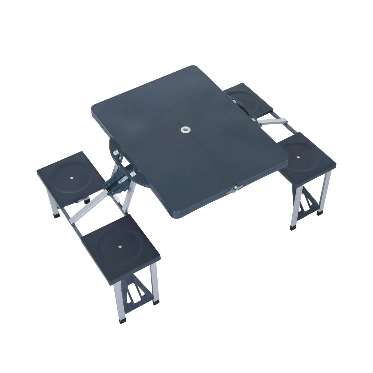 Outsunny Folding Camping Table And Chair Set