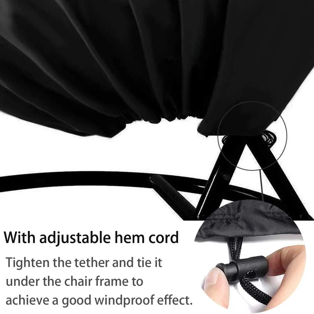 Patio Hanging Egg Chair Cover Swing Chair Cover With Zip
