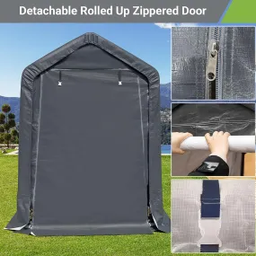 Portable Compact Pop Up Garage Carport Tent 6' x 8'