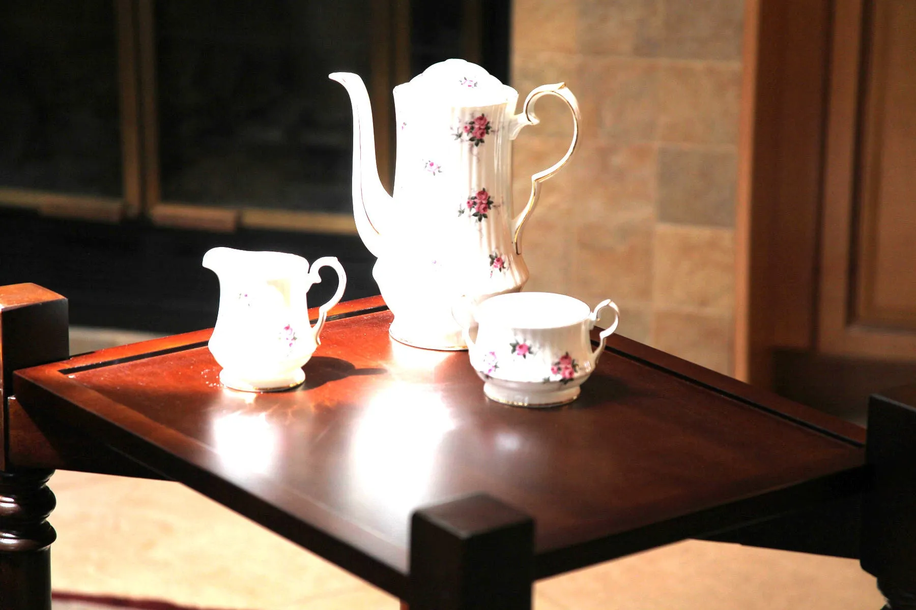Side Folding Table Server