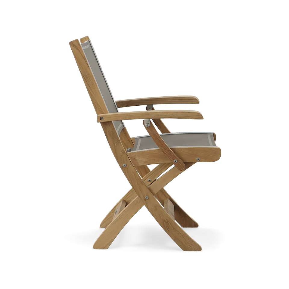 ST. TROPEZ FOLDING ARM CHAIR