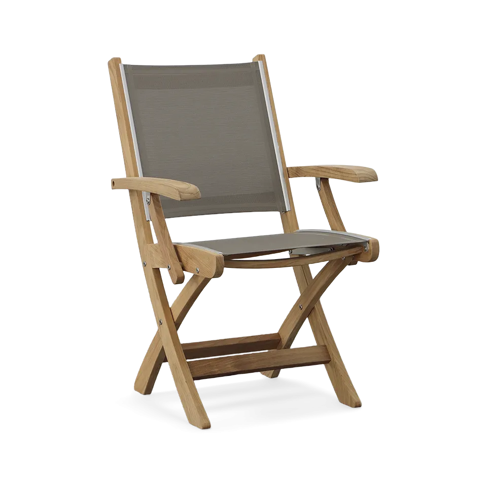 ST. TROPEZ FOLDING ARM CHAIR