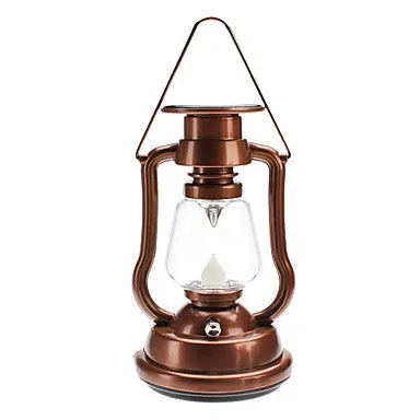 T91 Camping 1-Mode 7-LED Latern Light (Solar/Dynamo-Powered)