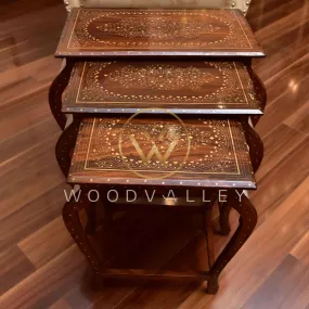Wooden Plastic Billet Nesting Tables
